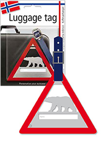 Luggage tag Order-No. 01-02 gb