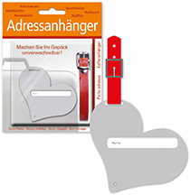 Luggage tag Order-No. K-01 Luggage tag Order-No. 01-02 gb